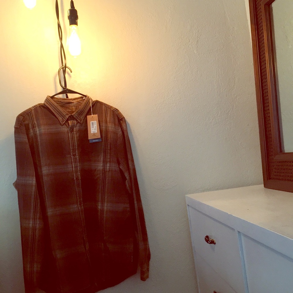 Men’s PrAna Broderick Long Sleeved button up
